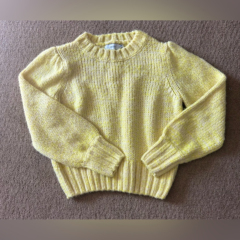 greylin yellow sweater